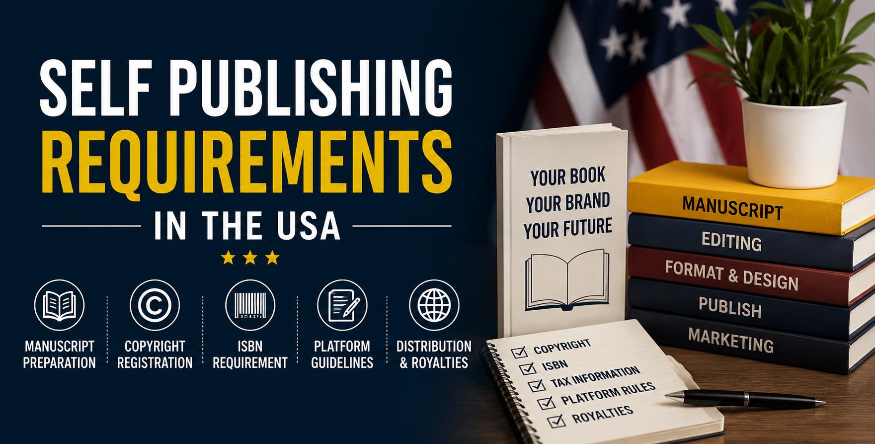 Self Publishing Requirements in the USA