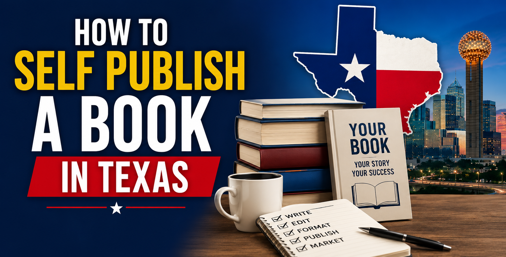 How to Self Publish a Book in Texas